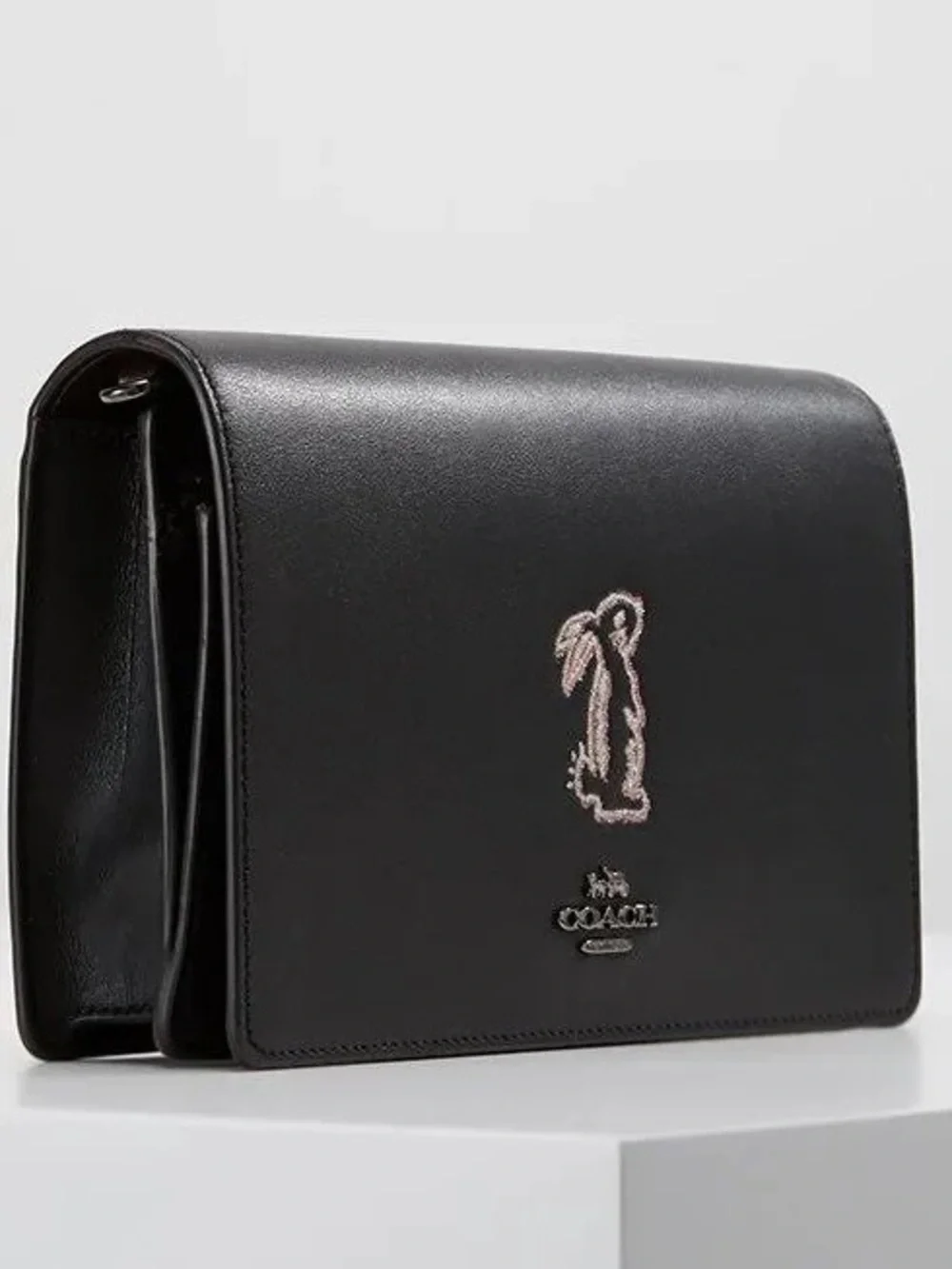 COACH x SELENA GOMEZ Limited Edition Hayden Bunny Foldover Crossbody Clutch
